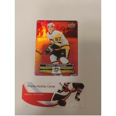 DC-4 Sidney Crosby Base Red Parallel Die Cut Set 2021-22 Tim Hortons UD Upper Deck 